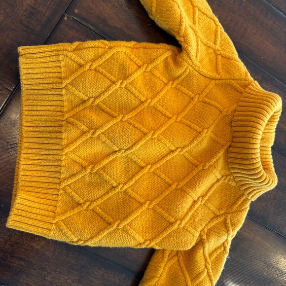 Janie and Jack 2T Diamond Cable Knit Sweater - Picture 5 of 5